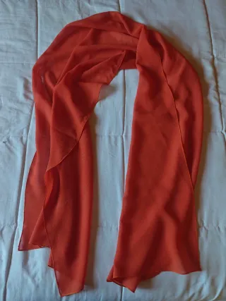 Conjunto Vestido Naranja Talla 46
