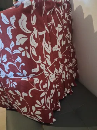 Set 6 Cuscini Sedia 40x40 con zip e lacci