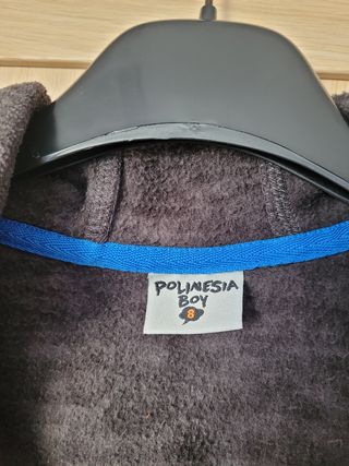 Chaqueta polar con capucha Polinesia T8
