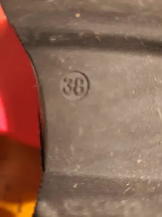 Zapatos Graceland Talla 38 Negros/Plateados