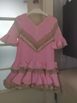 Vestido de flamenca para niña talla 4