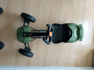 Kart eléctrico infantil verde