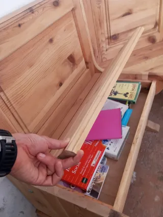 Banco rustico jardín