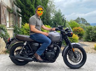 Triumph Bonneville T120 Black 2018 con 16000 kms