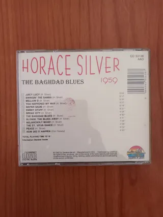 CD Horace Silver - The Baghdad Blues