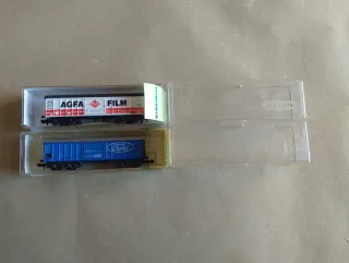 Lote 2 vagones MINITRIX