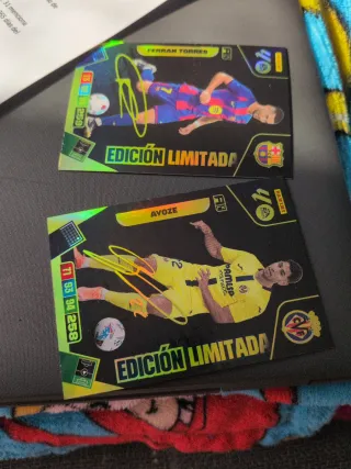 Lote Cromos Panini Adrenalyn XL Edición Limitada