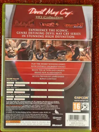 Devil May Cry HD Collection Xbox 360