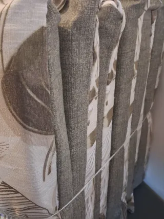 Set 6 Cuscini Sedia 40x40 Beige/Marrone