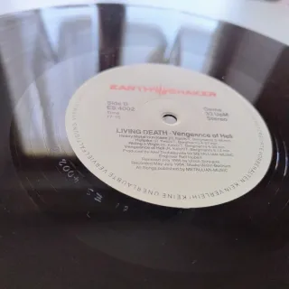 Living Death Vengeance of Hell Vinile