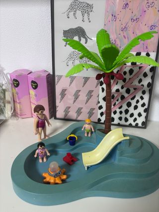 Playmobil Piscina con Figuras