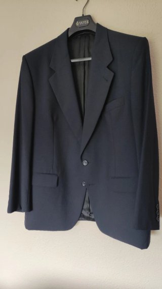 Chaqueta americana hombre azul marino