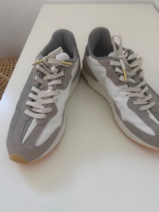 Zapatillas Scalpers Naranja y Blanco