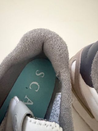 Zapatillas Scalpers Naranja y Blanco