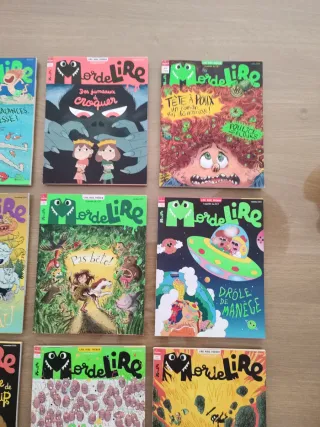 Pack 9  libros Morde lire en francés