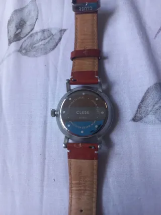 Orologio Cluse blu e marrone