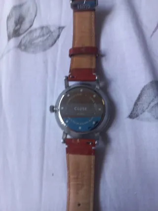 Orologio Cluse blu e marrone