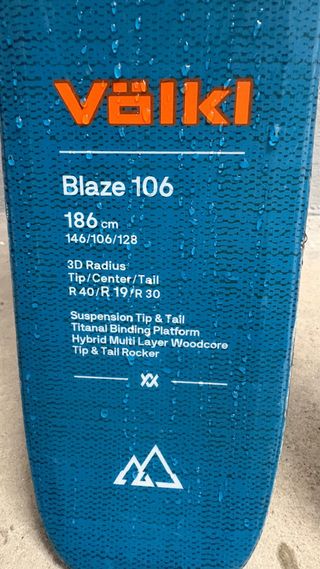 Esquís Volkl Blaze 106 Montaña/Alpino