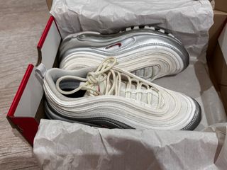 Nike Air Max 97 QS Blanco y Plata Talla 39