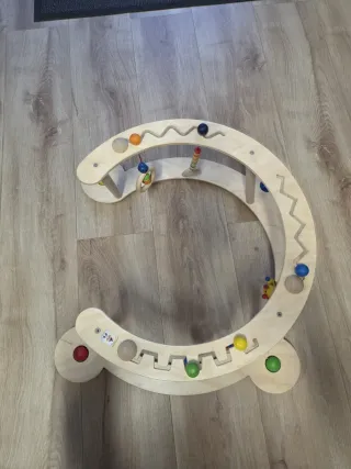 Parque de juegos madera bebé