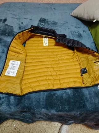 Chaleco acolchado azul hombre Talla M