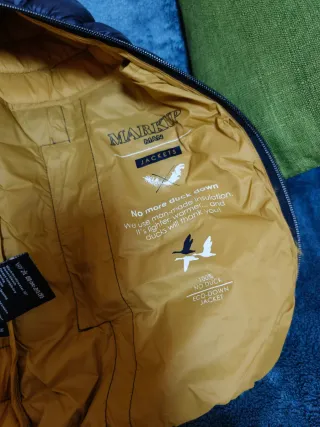 Chaleco acolchado azul hombre Talla M