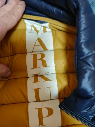 Chaleco acolchado azul hombre Talla M