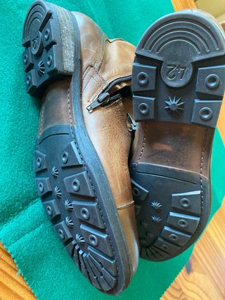 Botines de piel marrones Somewhere