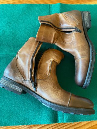 Botines de piel marrones Somewhere