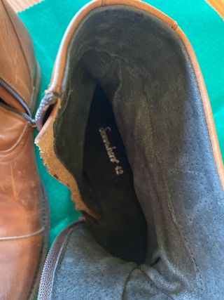 Botines de piel marrones Somewhere