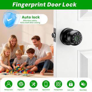 SIN ABRIR 4 en 1 Cerradura Electrónica Inteligente