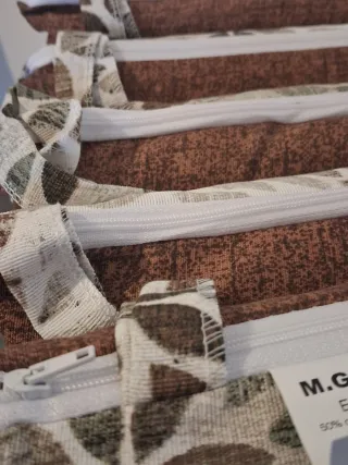 6 Cuscini Sedia Imbottiti Sfoderabili misure 40*40