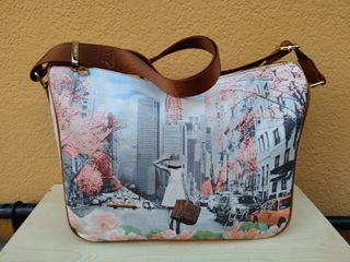 Borsa donna tracolla stampa New York