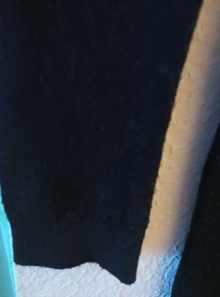 Vestido negro jersey Enzoria talla S