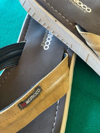 Sandalias Nicoboco Beige y Marrón