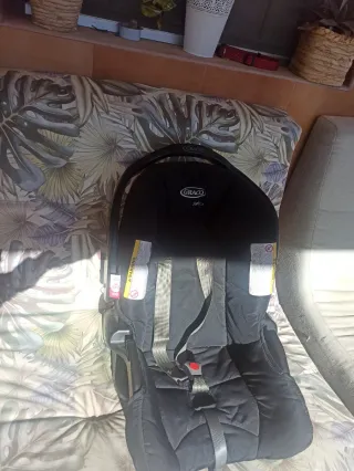 Cuco bebé coche negro