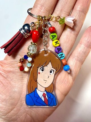 3 Portachiavi Dash Kappei in Resina Fatti a Mano