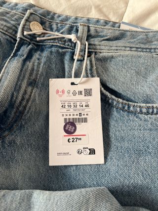 Vaqueros sin estrenar Pull and Bear Anchos