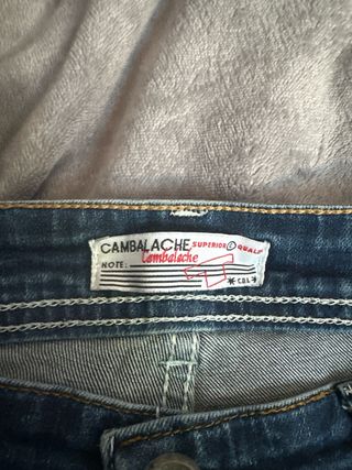 Jeans Azules Cambalache Talla 44