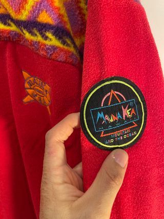 Pile Mauna Kea Vintage 90s Rosso XL