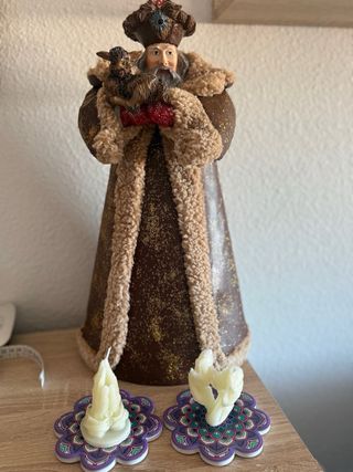 Rey Melchor con corderito