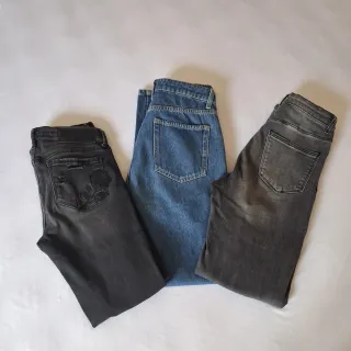 Set 3 paia jeans tg. S