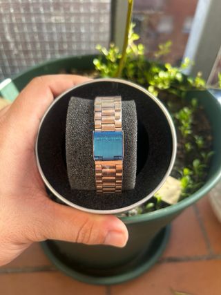 Reloj Casio Rose Gold Esfera Verde