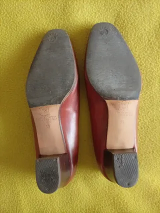 Scarpe artigianali Grilli Roma Pelle Tg.39 vintage