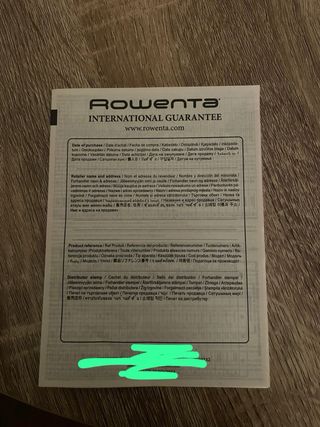 Aspiradora Rowenta X-Nano como nueva