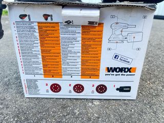 Lijadora Orbital Worx 125mm 320W