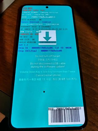 Samsung S22 256GB Nero - Difetti