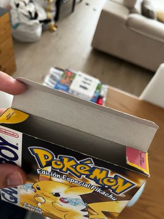 Pokemon Amarillo Edición Especial Pikachu