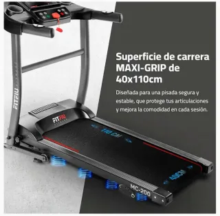Cinta de Caminar Plegable Fitfiu 1500W
