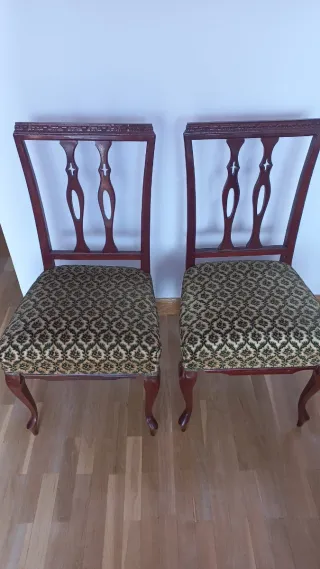 Sillas de madera Julio Lamana